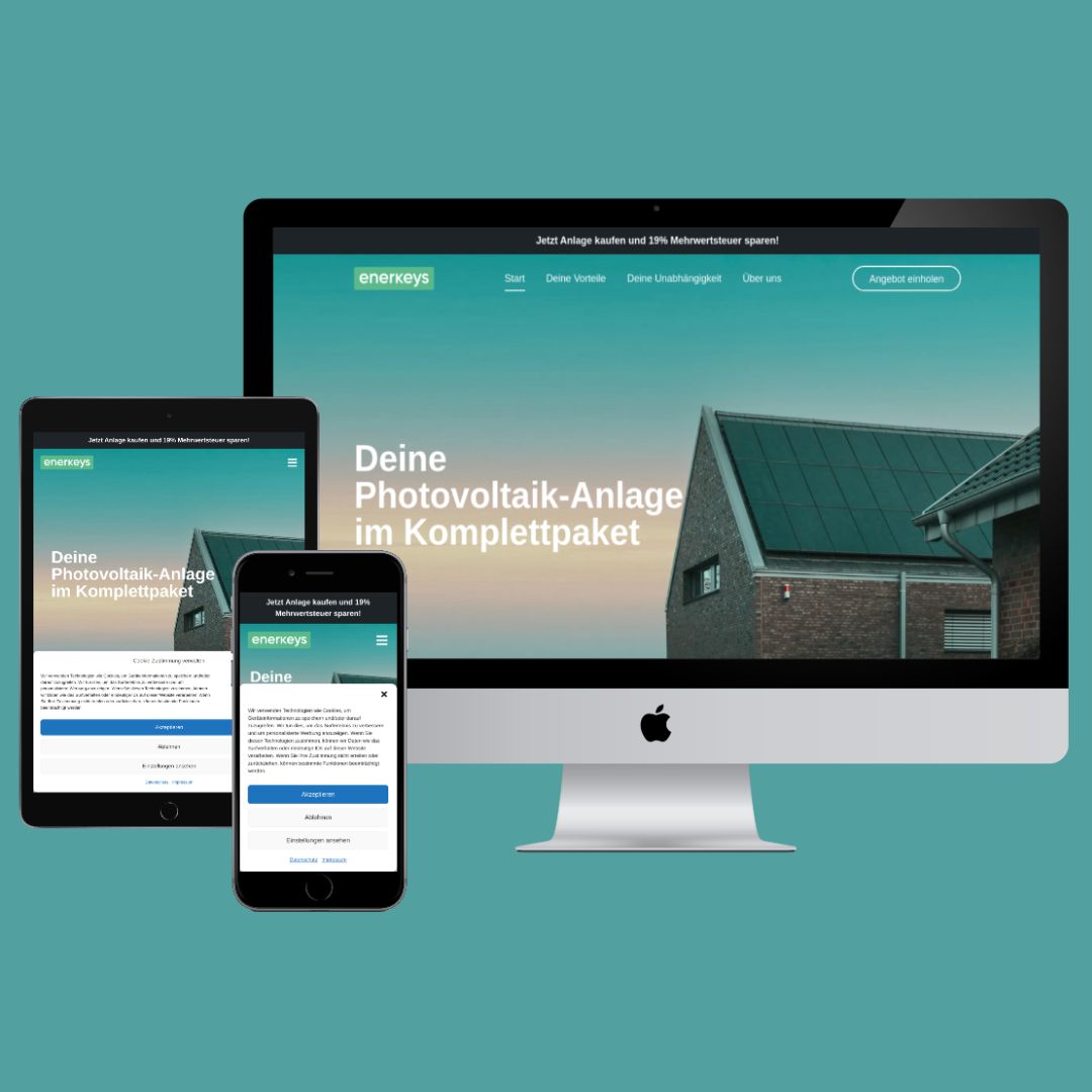 Solar Energy Landing Page