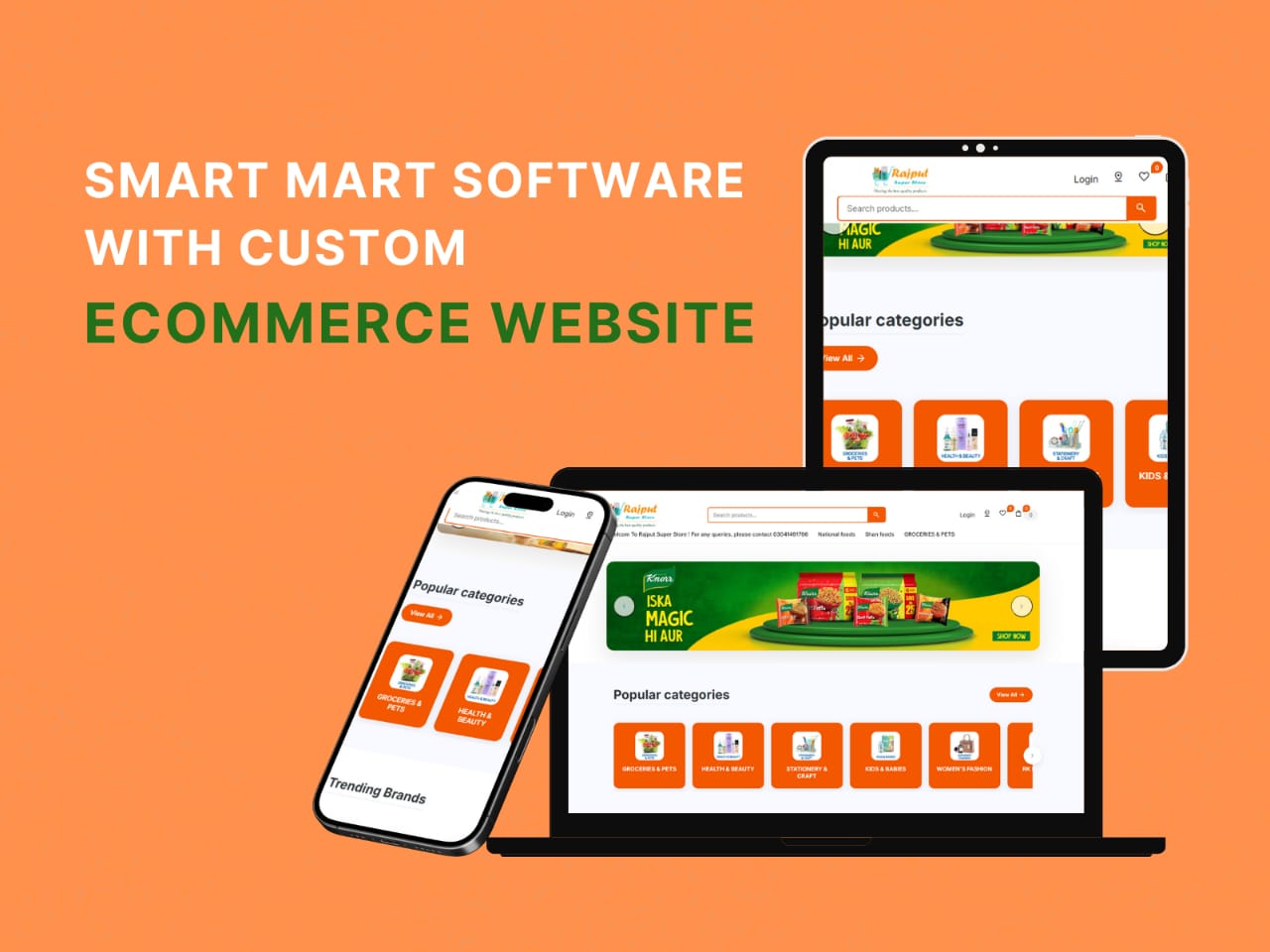 Rajput Super Store - Smart Mart E-commerce Platform